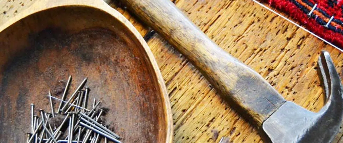Teppich in unserer Werkstatt